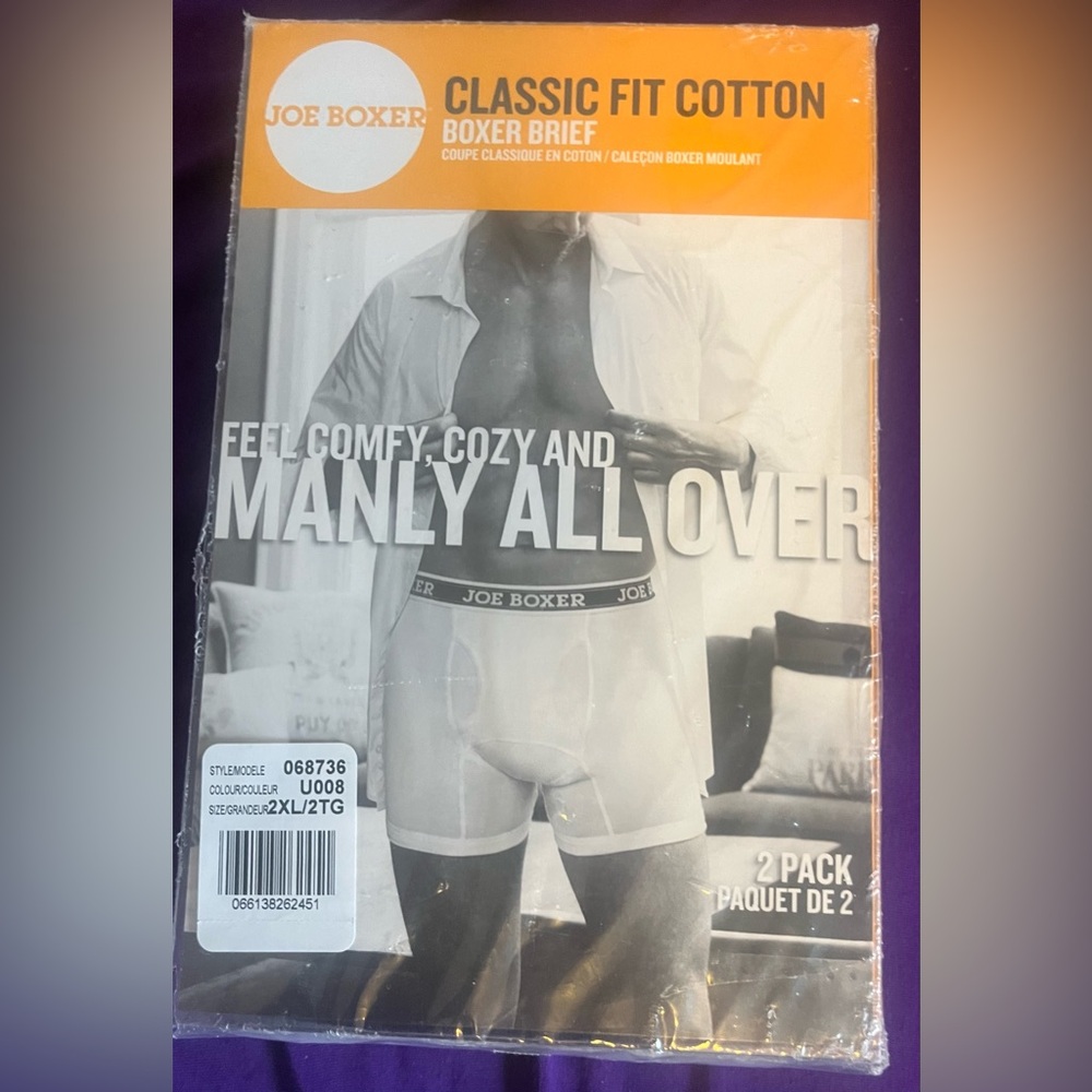 Classic fit Joe boxers 2xl black